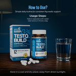 AyuKarma Testo Build Capsules – Ayurvedic Strength, Energy & Stamina Support