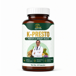 AyuKarma K-Presto – Ayurvedic Prostate Care Capsules for Urinary Comfort & Healthy Urine Flow (Ministry Of Ayush Approved)