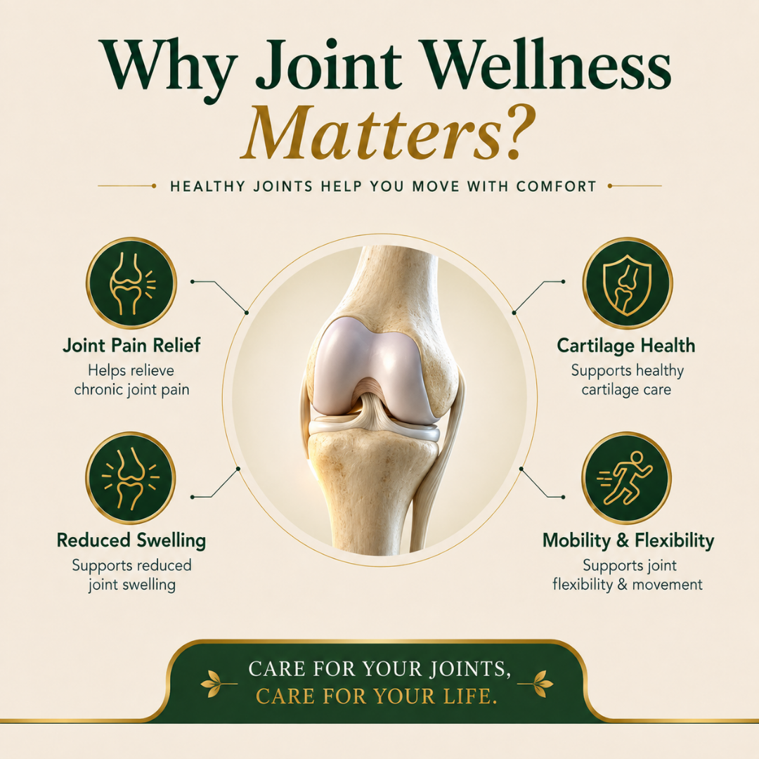 AyuKarma Sandhiflex – Ayurvedic Capsules for Chronic Joint Discomfort, Swelling & Cartilage Support (Ministry Of Ayush Approved)