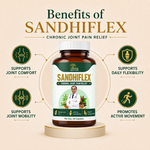 AyuKarma Sandhiflex – Ayurvedic Capsules for Chronic Joint Discomfort, Swelling & Cartilage Support (Ministry Of Ayush Approved)