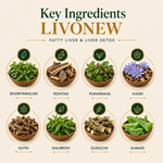 AyuKarma Livonew – Ayurvedic Fatty Liver Support Capsules for Liver Fat Metabolism (Ministry Of Ayush Approved)