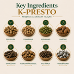 AyuKarma K-Presto – Ayurvedic Prostate Care Capsules for Urinary Comfort & Healthy Urine Flow (Ministry Of Ayush Approved)