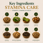 AyuKarma Stamina Care – Ayurvedic Capsules for Strength, Stamina, Physical Endurance & Vitality (Ministry Of Ayush Approved)