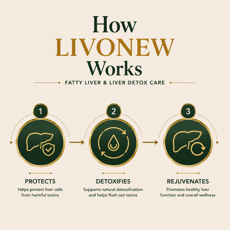 AyuKarma Livonew – Ayurvedic Fatty Liver Support Capsules for Liver Fat Metabolism (Ministry Of Ayush Approved)