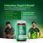 AyuKarma Body Detox Capsules – Ayurvedic Detox, Digestion & Metabolism Support