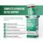 AyuKarma Body Detox Capsules – Ayurvedic Detox, Digestion & Metabolism Support