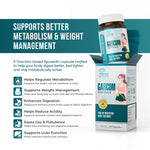 AyuKarma Garcom Capsules – Ayurvedic Garcinia Weight Management, Digestion & Metabolism Support