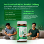 AyuKarma Gut Ease Capsules – Ayurvedic Constipation, Gut Cleansing & Digestion Support