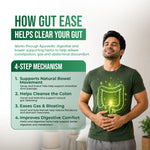 AyuKarma Gut Ease Capsules – Ayurvedic Constipation, Gut Cleansing & Digestion Support