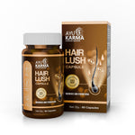 AyuKarma Hair Lush Capsules – Ayurvedic Hair Growth, Hair Fall Control & Root Strength Support
