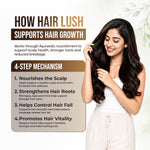 AyuKarma Hair Lush Capsules – Ayurvedic Hair Growth, Hair Fall Control & Root Strength Support
