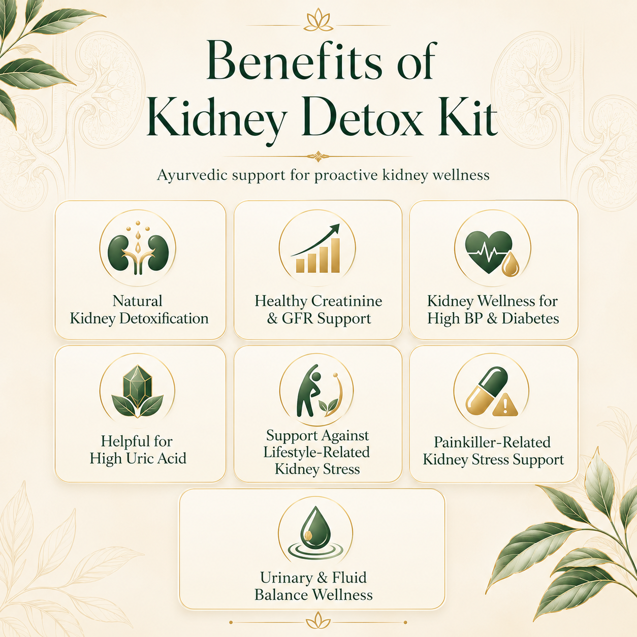 Karma Ayurveda KRM-Ren-Plus Ultra Kwath – Ayurvedic Kidney Detox & Creatinine Support Kit