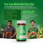 AyuKarma Liver Detox – Ayurvedic Supplement for Liver Detox, High Cholesterol, Fatty Liver & Digestive Wellness (Ministry of Ayush Approved)