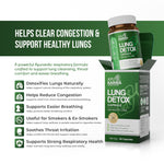 AyuKarma Lung Detox – Ayurvedic Lung Detox Supplement to Cleanse & Rejuvenate Lungs (Ministry of Ayush Approved)
